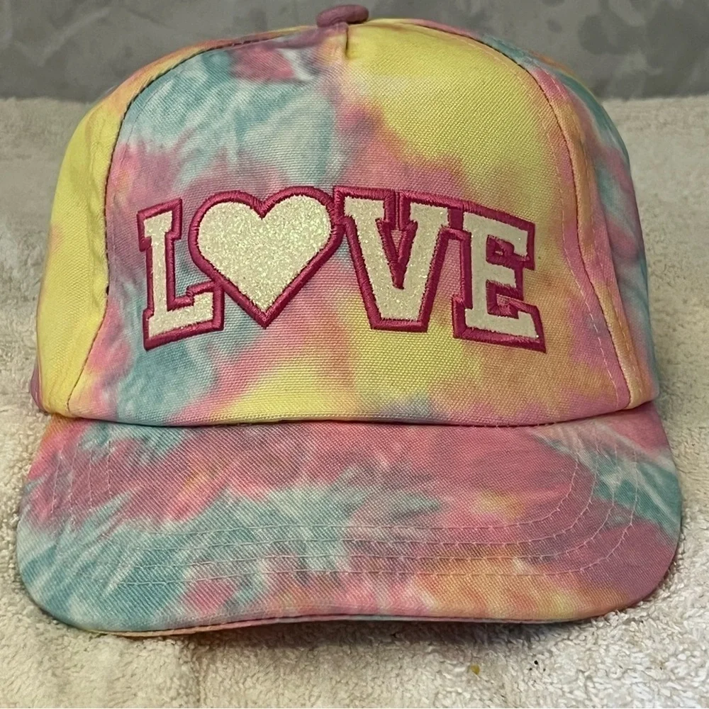 Capellli of New York Tie-Dyed Adjustable Love Cap